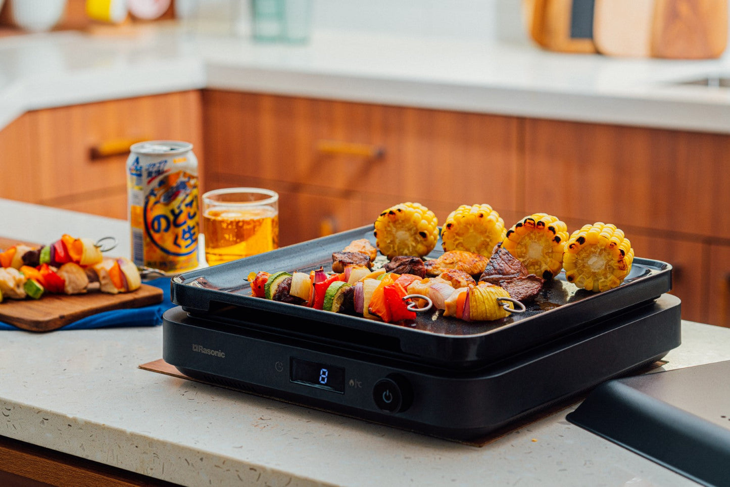 Compact Induction Cooker (13A/Tailor-made grill plate) - RIC-S213B