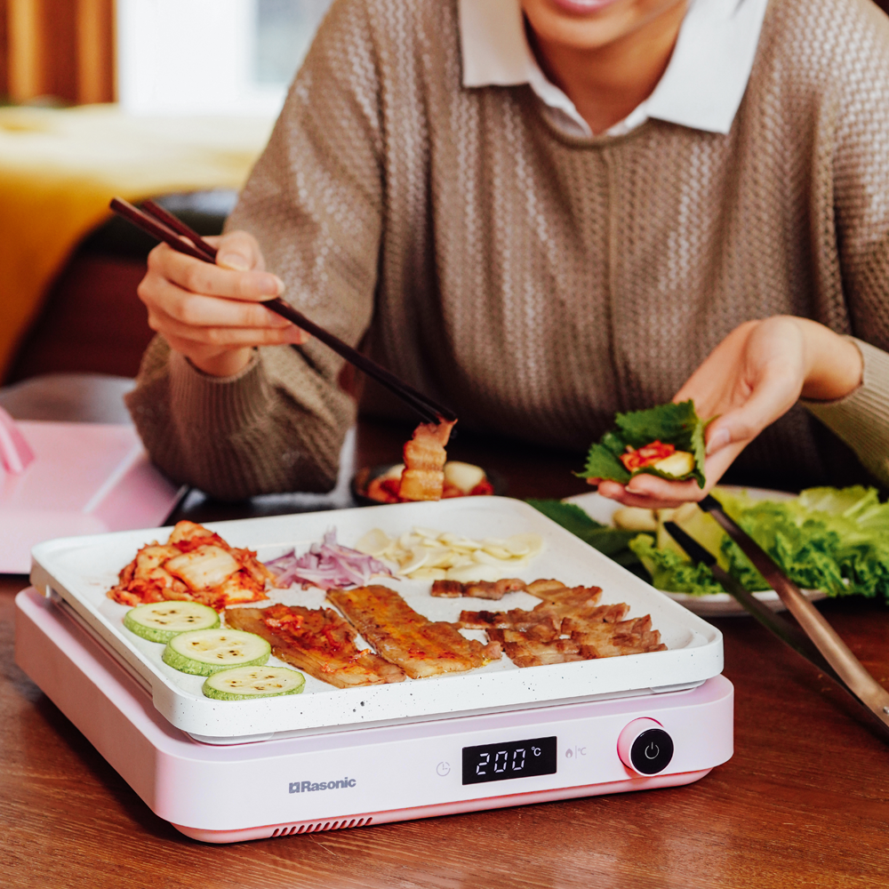 Compact Induction Cooker (13A/Tailor-made grill plate) - RIC-S213W