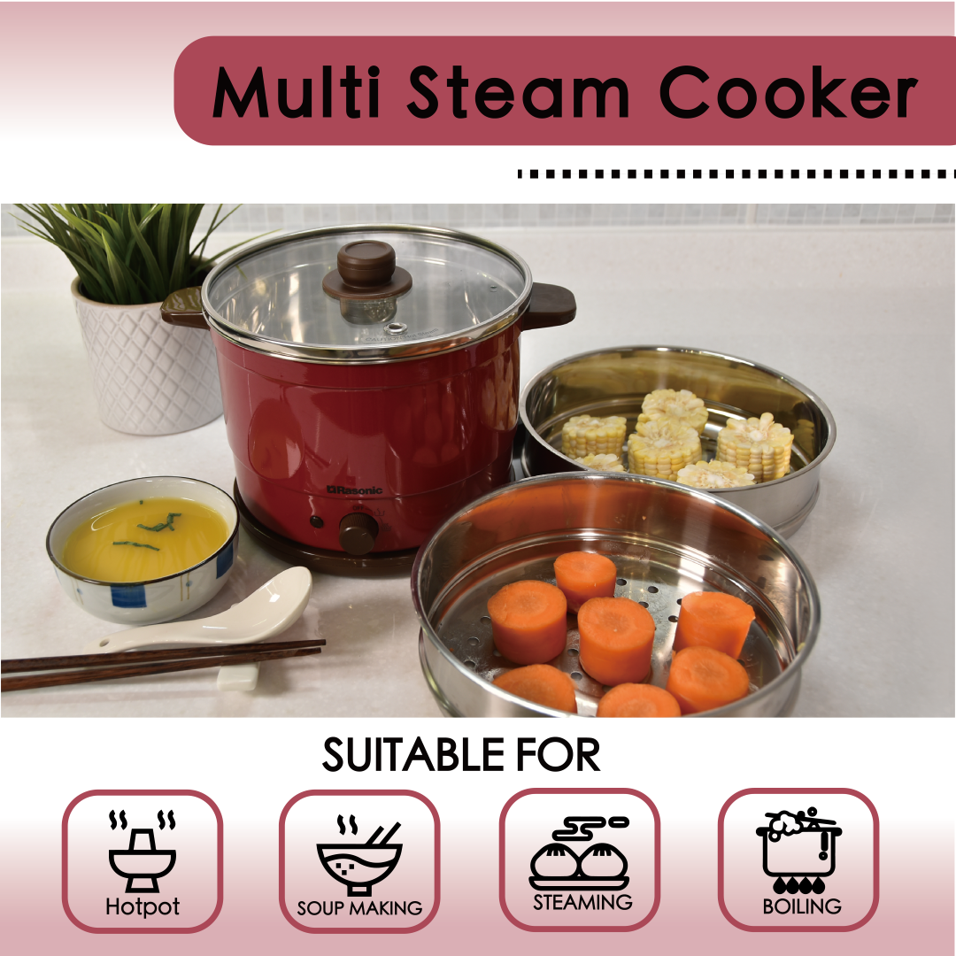 Multi Steam Cooker (1.5L) - RSC-B18R