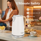 Capofaro Retro Electric Kettle (UK Plug) (CK-DL1413CRM/UK)