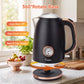 Capofaro Black and Rose Gold  Electric Kettle (UK Plug) (CK-DL5402B/UK)