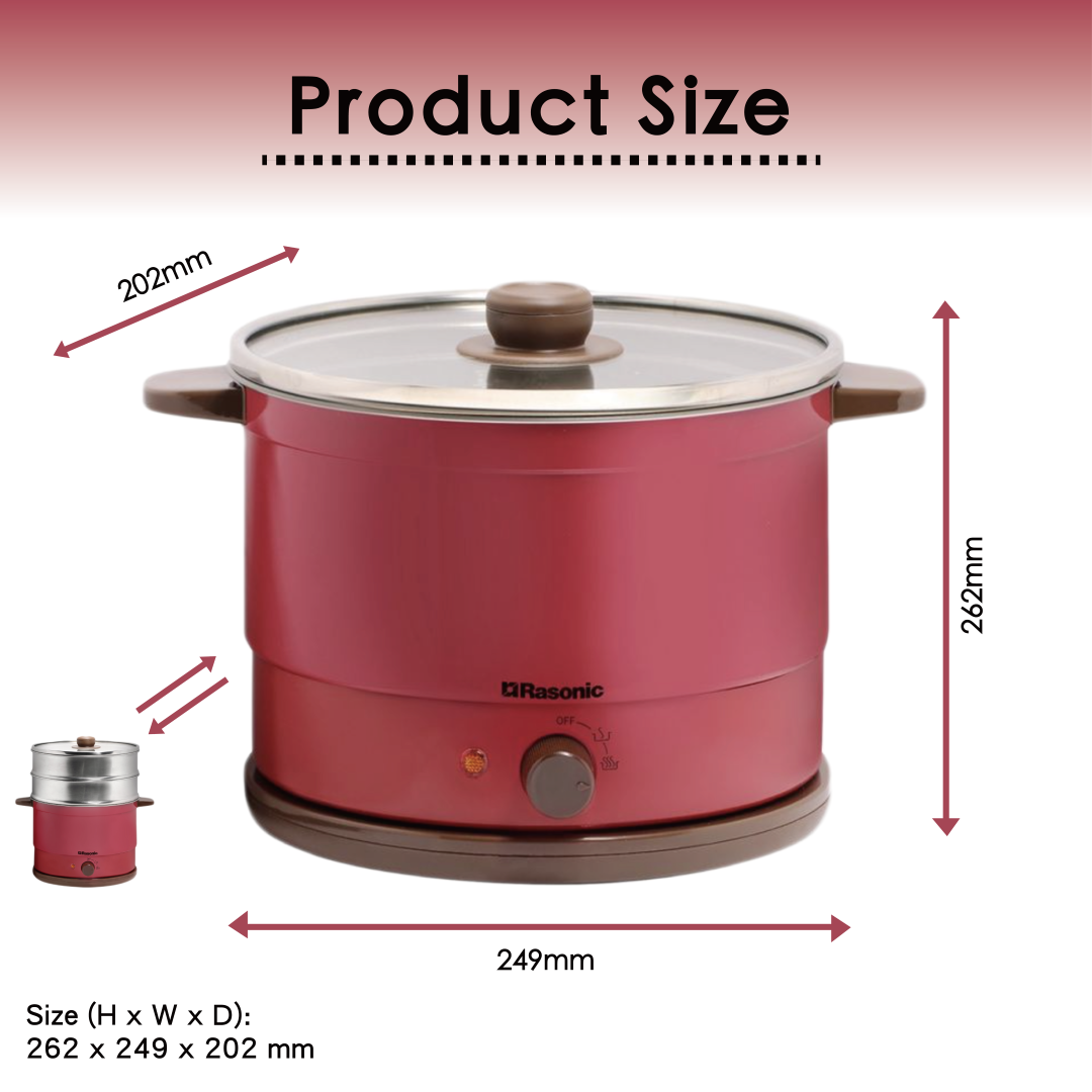 Multi Steam Cooker (1.5L) - RSC-B18R