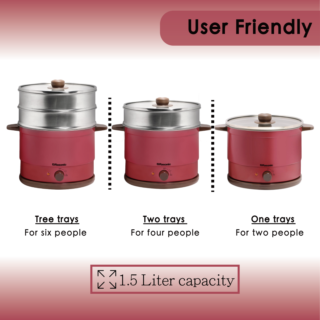 Multi Steam Cooker (1.5L) - RSC-B18R